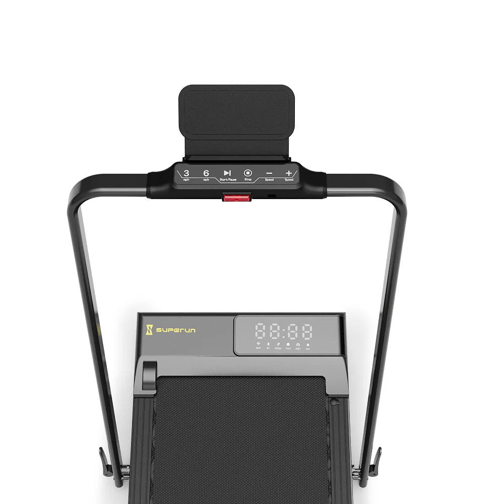 Treadmill™ Q1 Mini | Fällbart löpband med ledstång