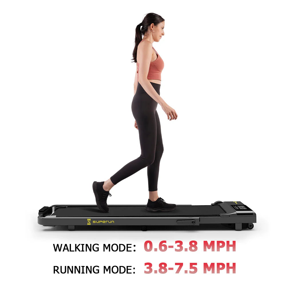 Treadmill™ Q1 Mini | Fällbart löpband med ledstång