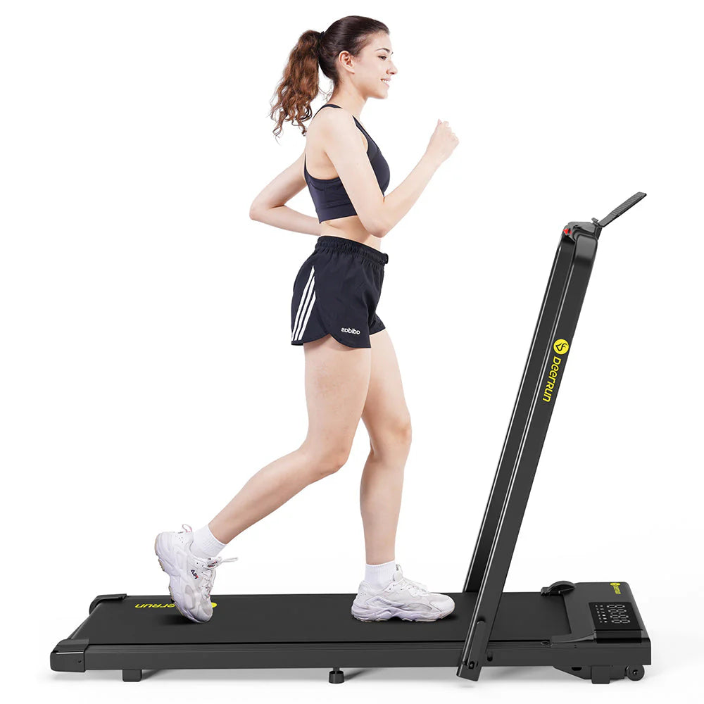 Treadmill™ Q1 Mini | Fällbart löpband med ledstång