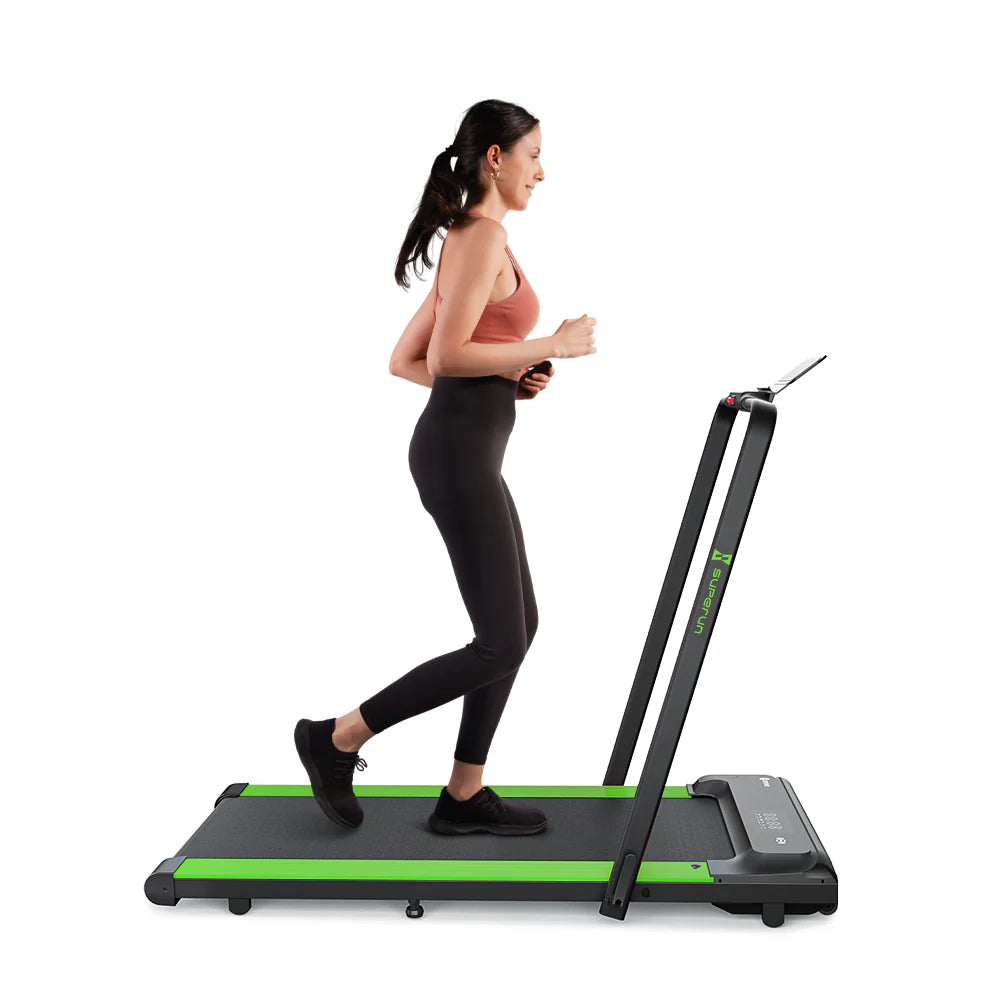 Treadmill™ Q1 Mini | Fällbart löpband med ledstång