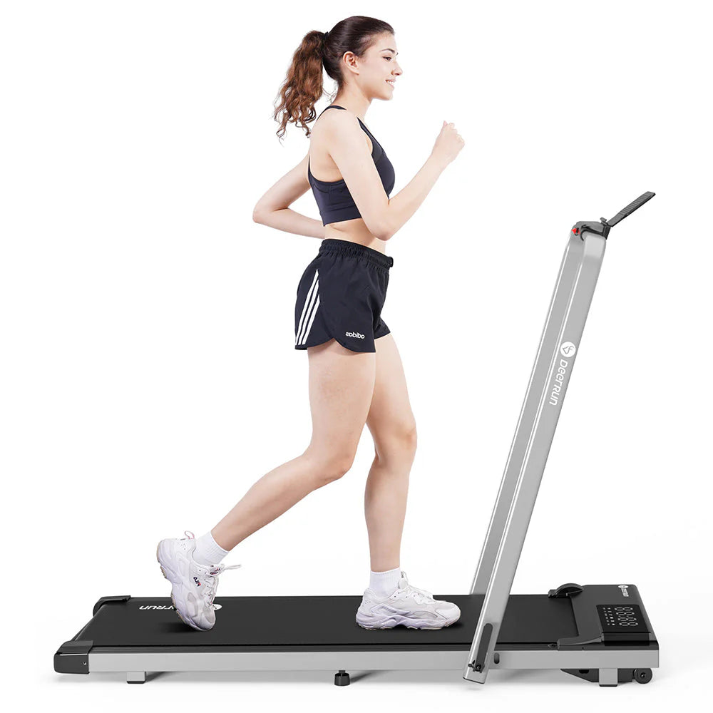 Treadmill™ Q1 Mini | Fällbart löpband med ledstång