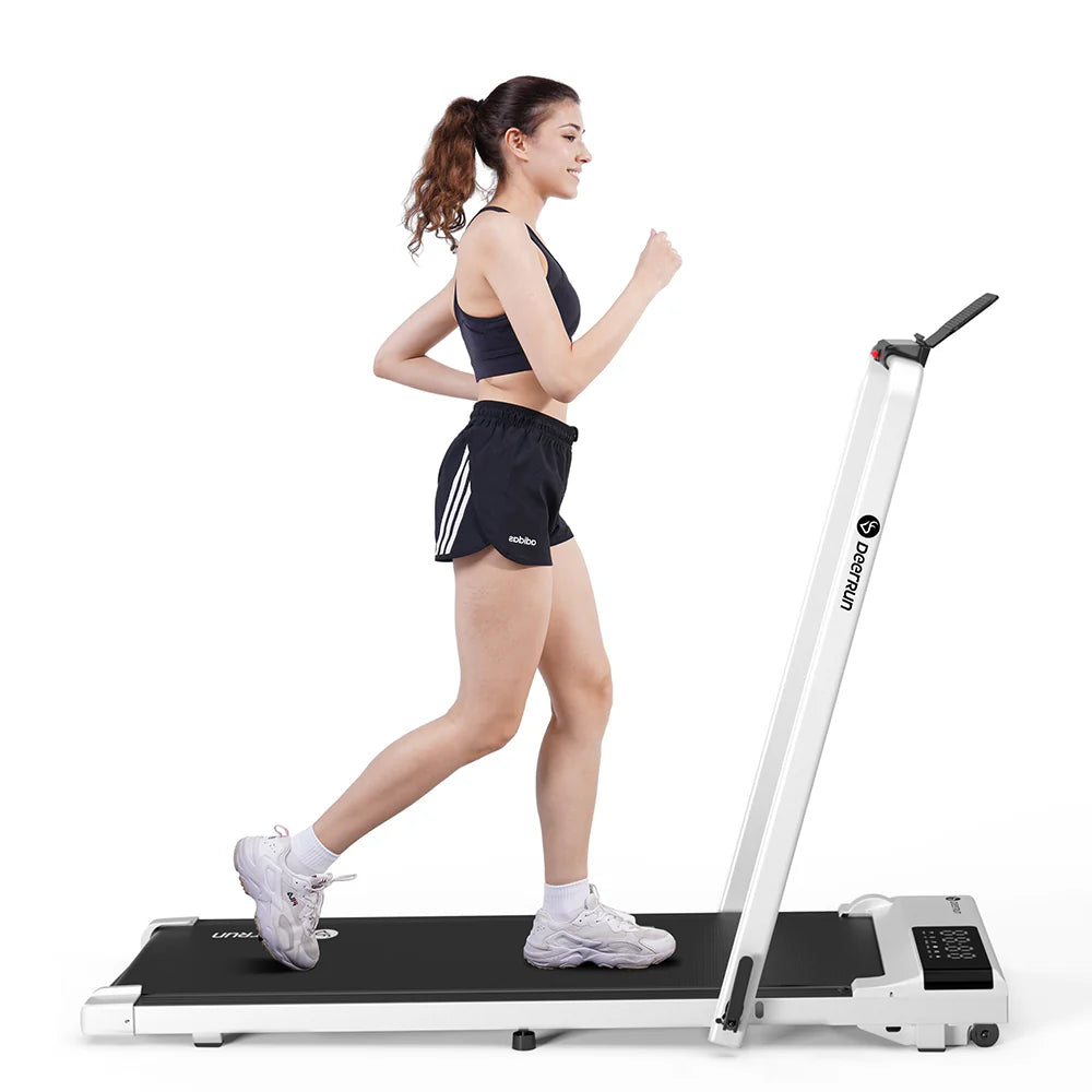 Treadmill™ Q1 Mini | Fällbart löpband med ledstång
